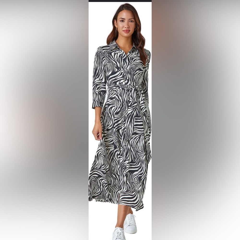 Black and white Style and Co dress